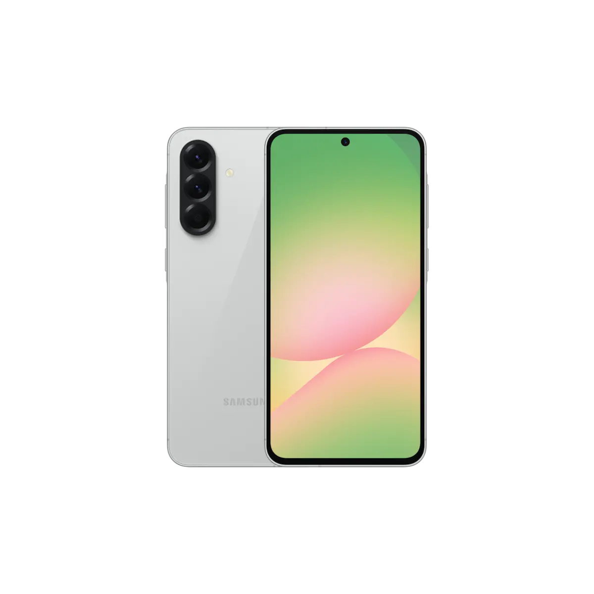 Samsung Galaxy A56 5G in Awesome Lightgrey, official product view