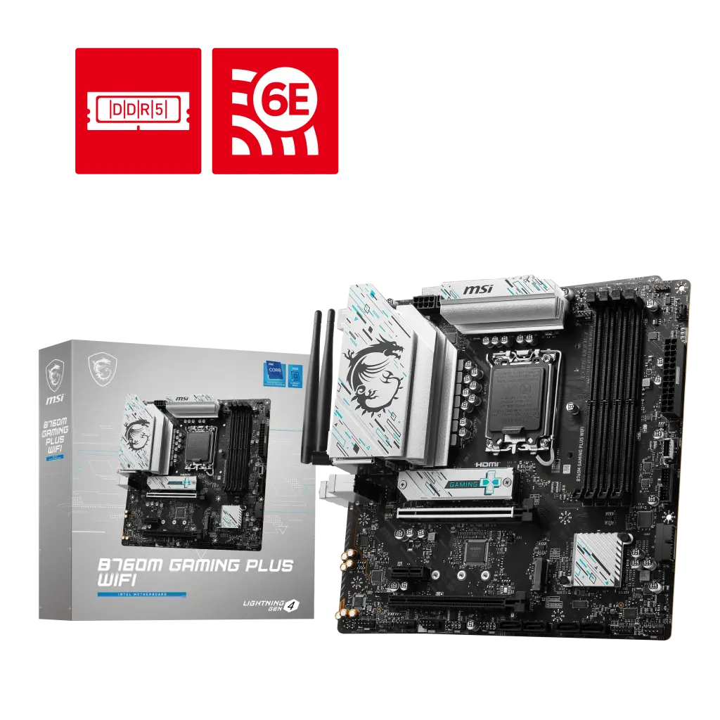 MSI B760M GAMING PLUS WIFI official product image