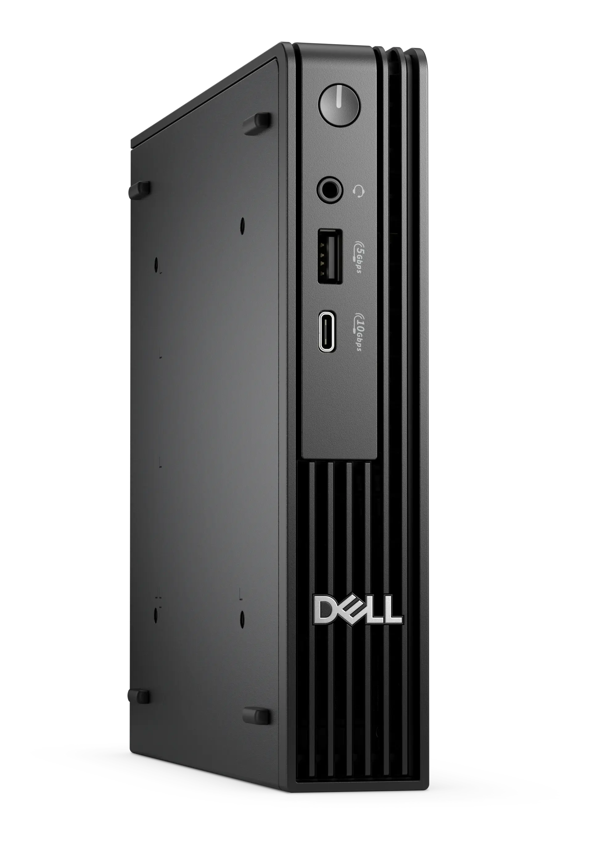 View right-facing Dell Pro Micro Desktop