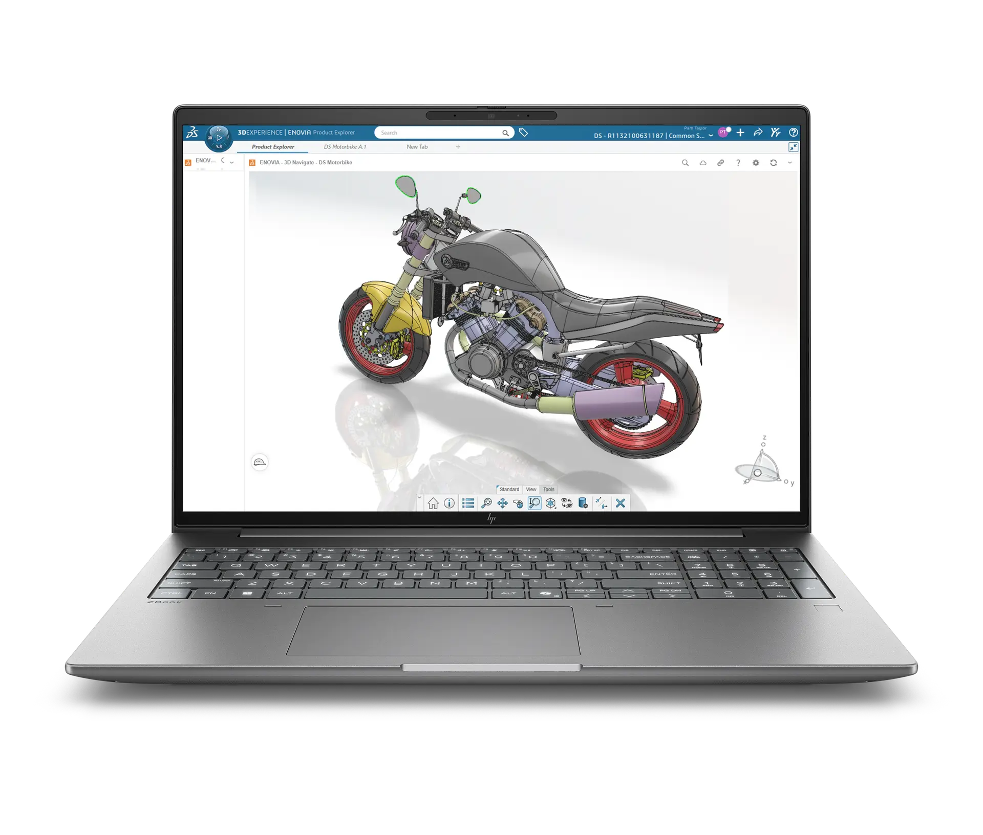 HP ZBook X G2i 16 inch Mobile Workstation PC Wolf Pro Security Edition official product image