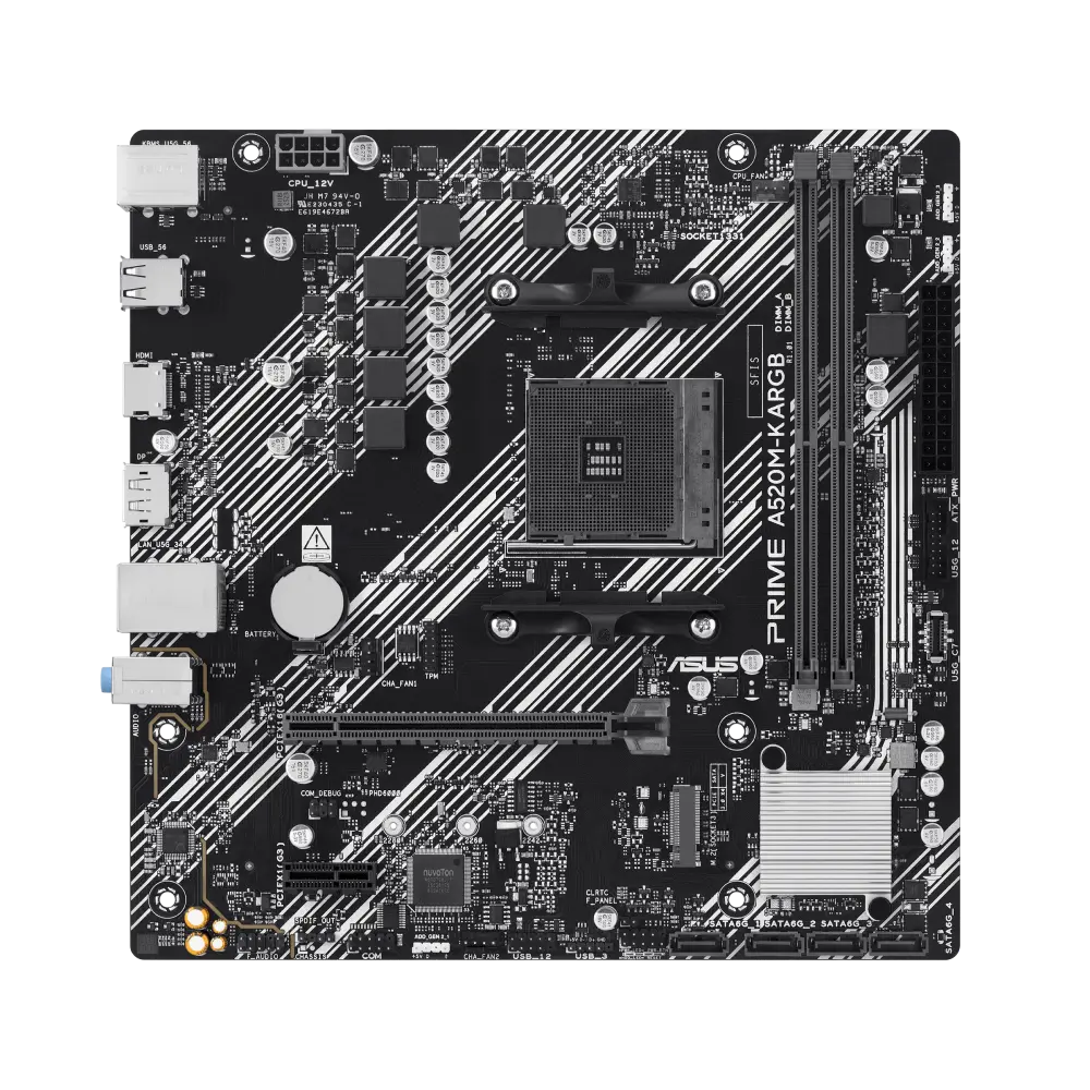 ASUS PRIME A520M-K ARGB official product image