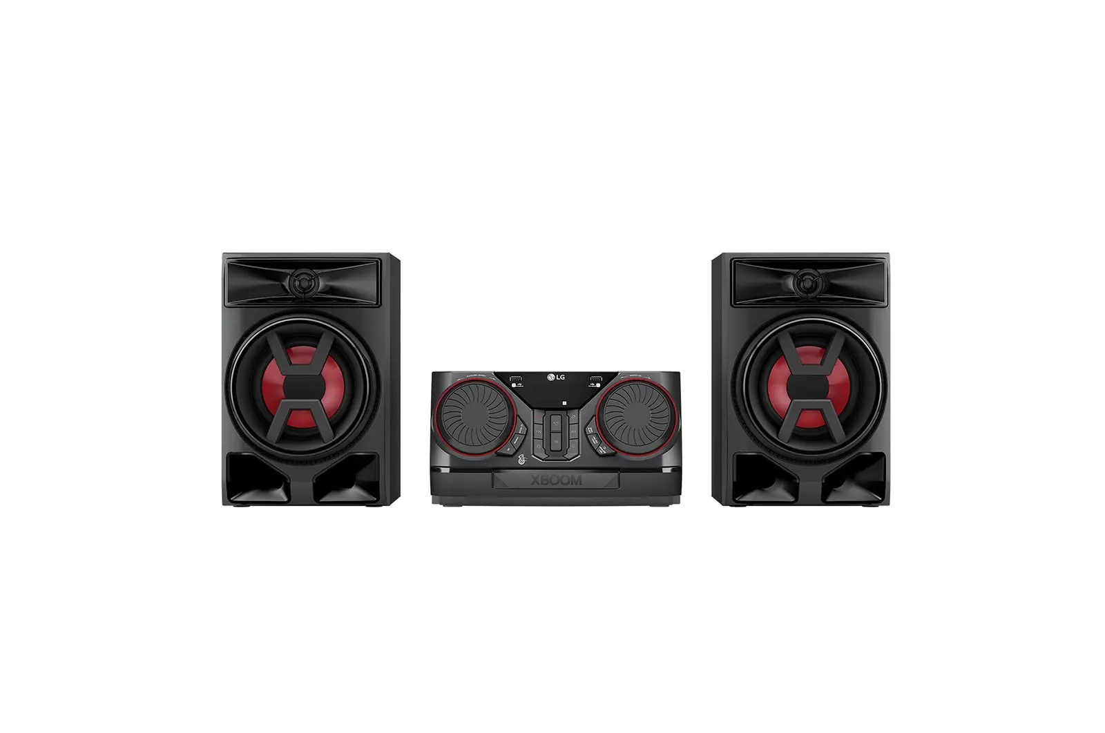 Front view of LG xboom CK43N 300W Party Hi-Fi  CK43N