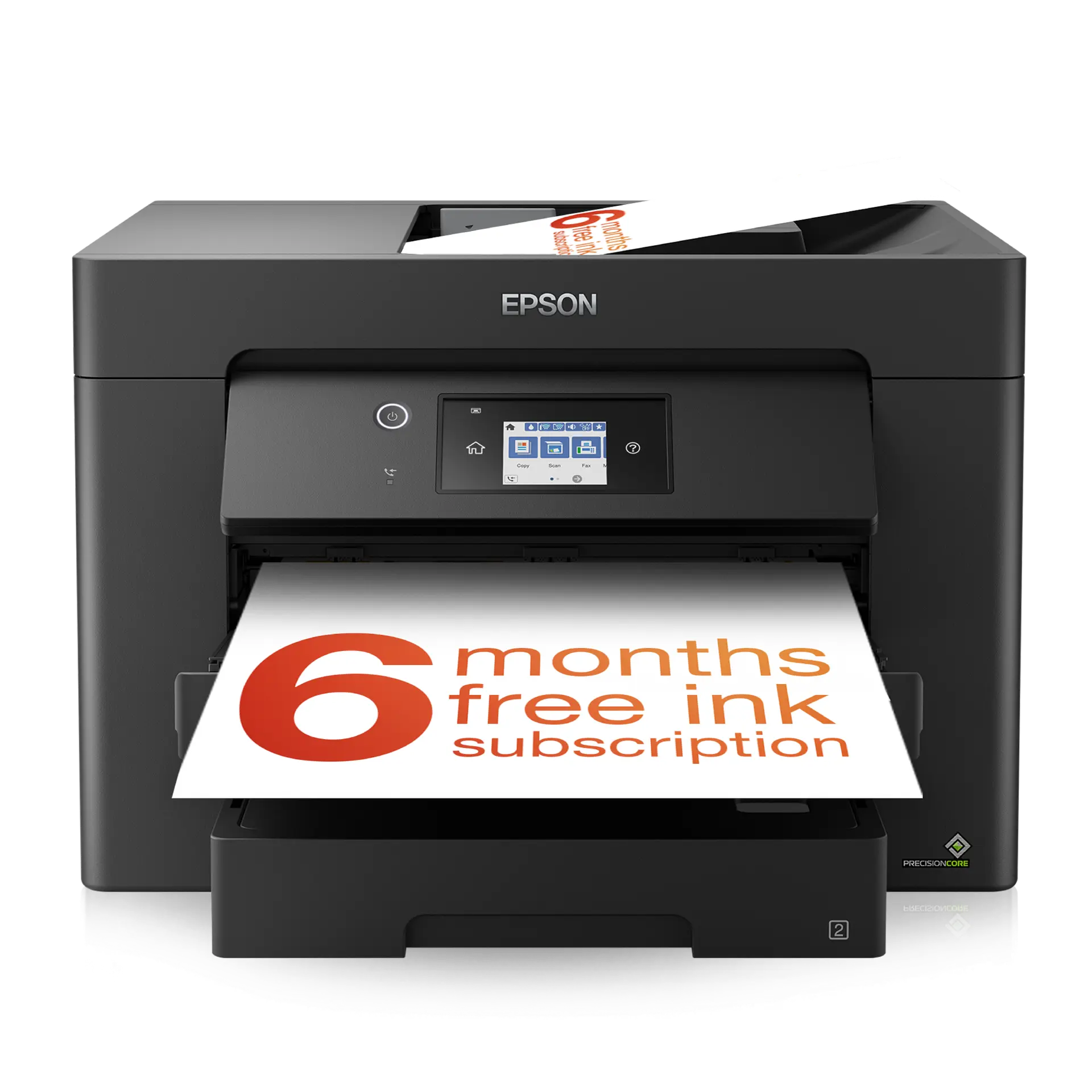 Epson WorkForce WF-7830DTWF A3 Multifunction Wireless Inkjet printer with 3 months free ink with ReadyPrint Subscription* — exact C11CH68401 manufacturer product image