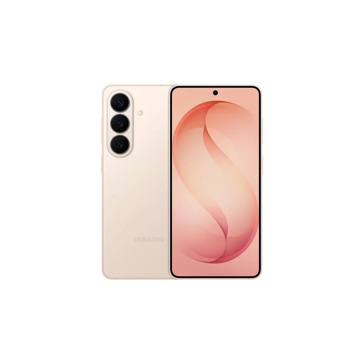 Galaxy S26 (Samsung.com only) Front Pink Gold 