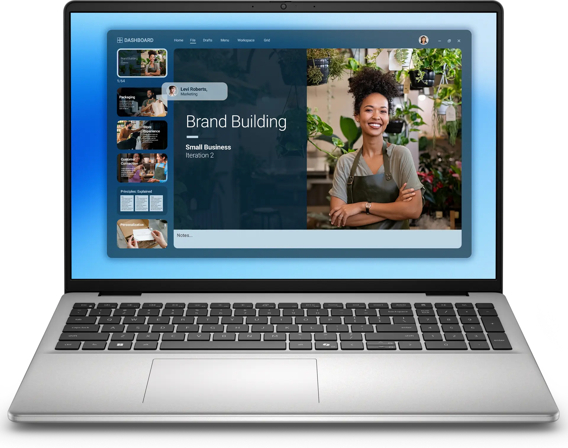 Dell 16 Laptop official product image