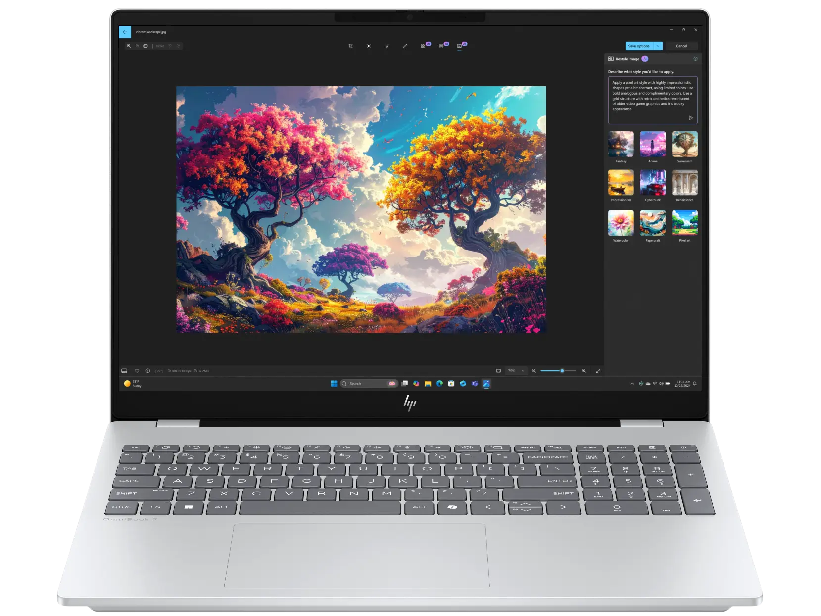 HP OmniBook 7 Laptop Next Gen AI 16-bh0006nax official product image