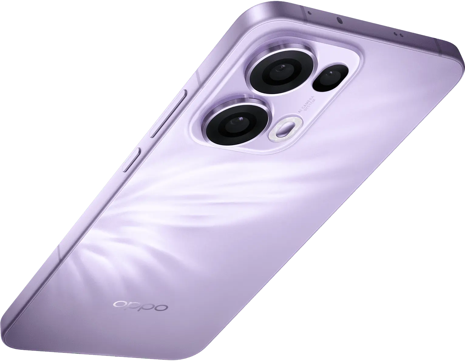 OPPO Reno13 Pro 5G in Plume Purple, official product view