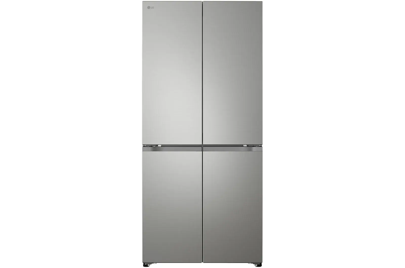 Front view of 580L, Fit & Max Multi Door Fridge Freezer, Silver GMBS30SEPY