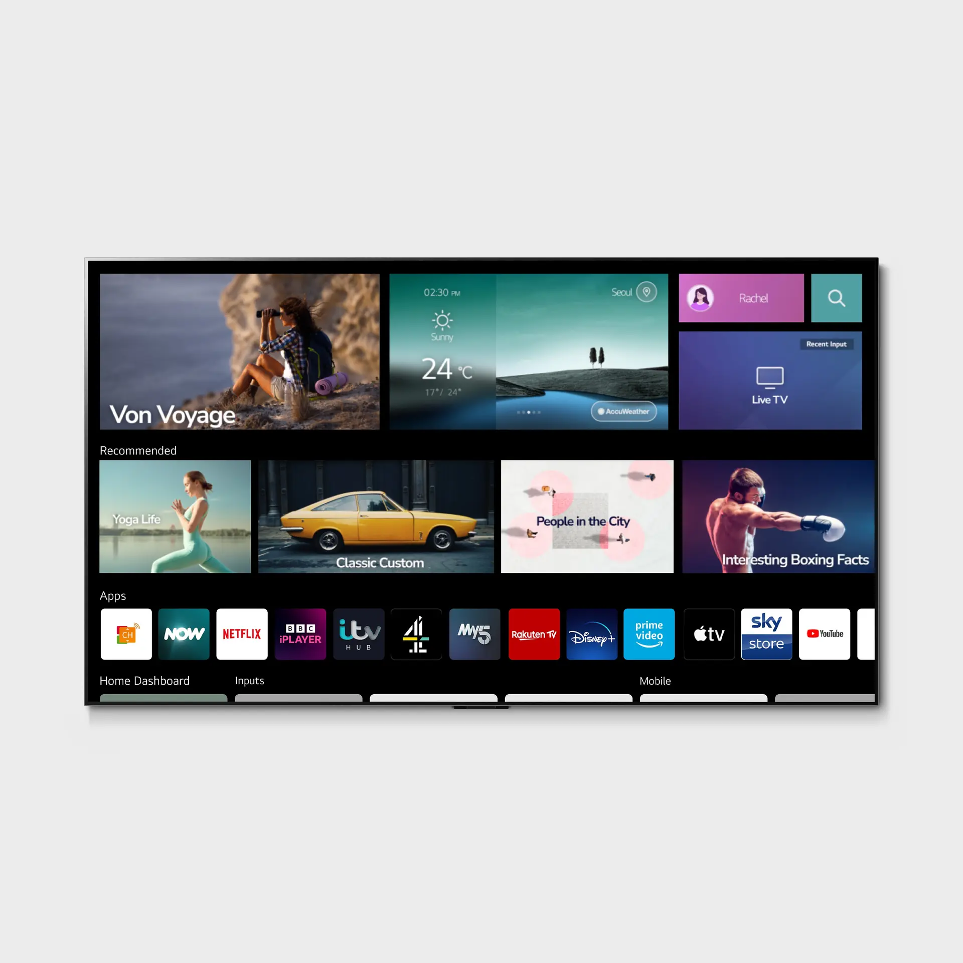 LG OLED77G26LA official product image