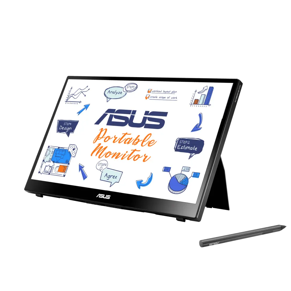 ASUS ZenScreen Ink MB14AHD official product image