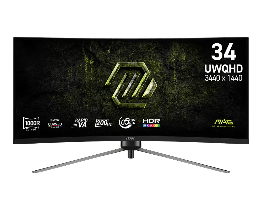 MSI MAG 345CQRF E20 — original manufacturer model image