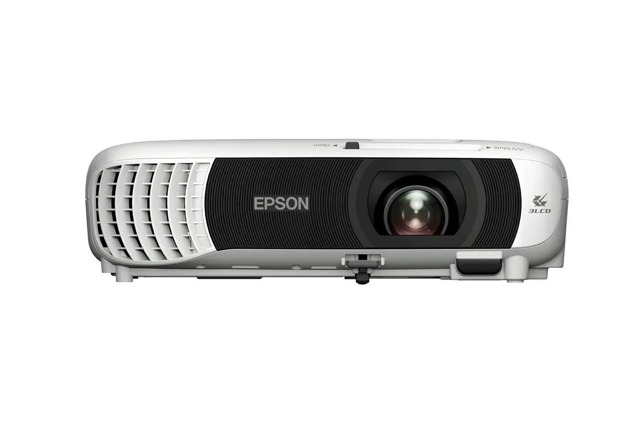 Epson EB-W55 WXGA lamp projector, built-in WiFi, 2x HDMI ports, 4,000 lumens, up to 320 inches large display — exact V11HB58040 manufacturer product image