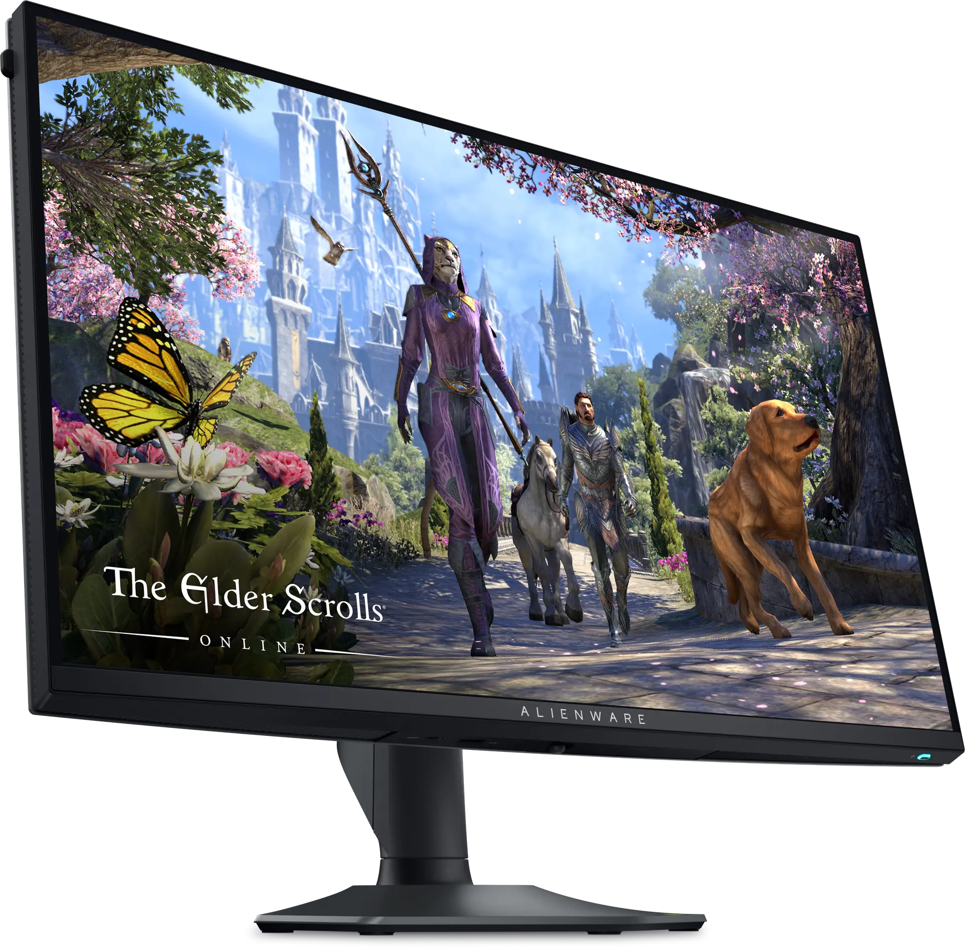 View right-facing Right facing Alienware AW2725QF Monitor
