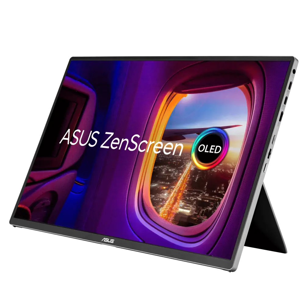 ASUS ZenScreen OLED MQ16FC official product image