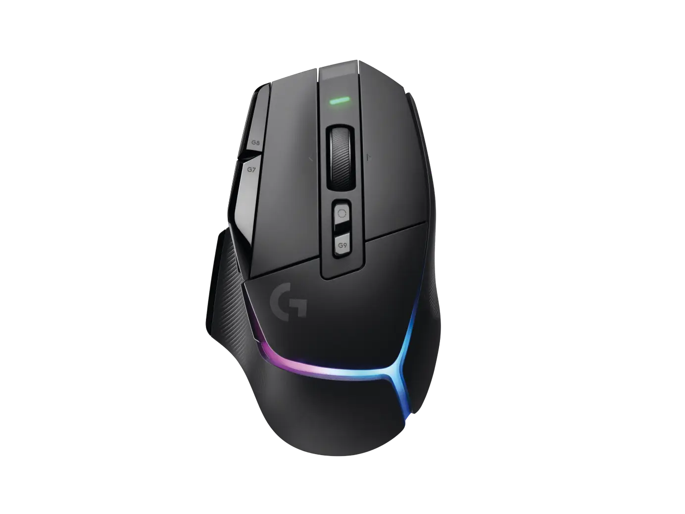 Logitech G502 X PLUS in Black: exact official product gallery view