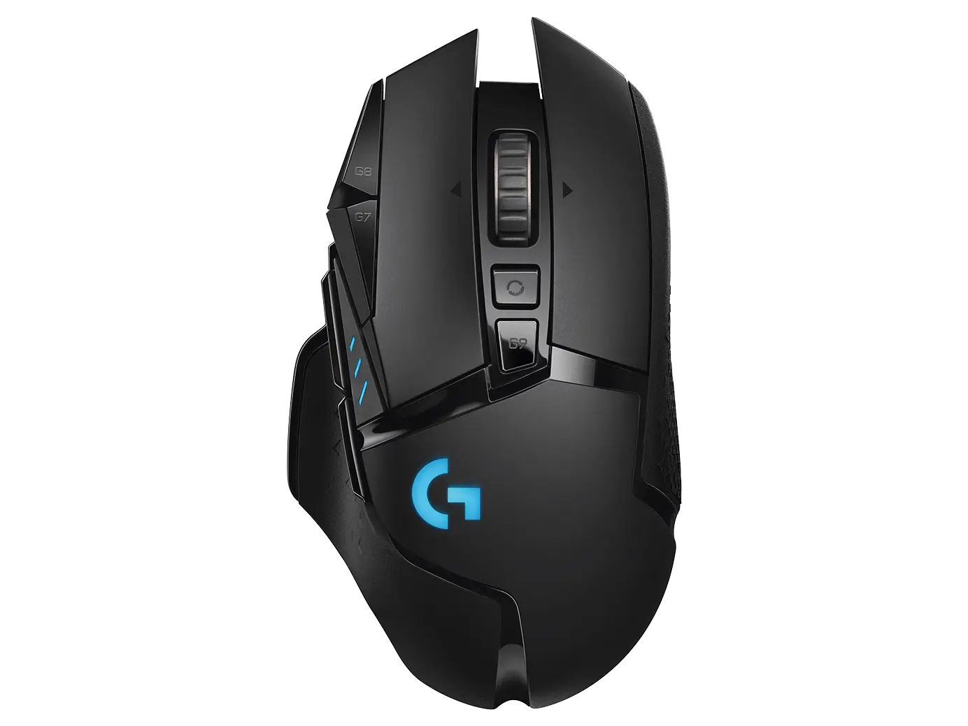 Logitech G502 LIGHTSPEED in Black: exact official product gallery view