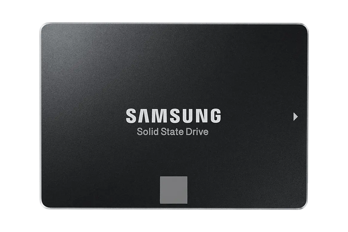 Samsung 850 EVO 250 GB 2.5-inch SATA SSD; official image associated with MZ-75E250BW