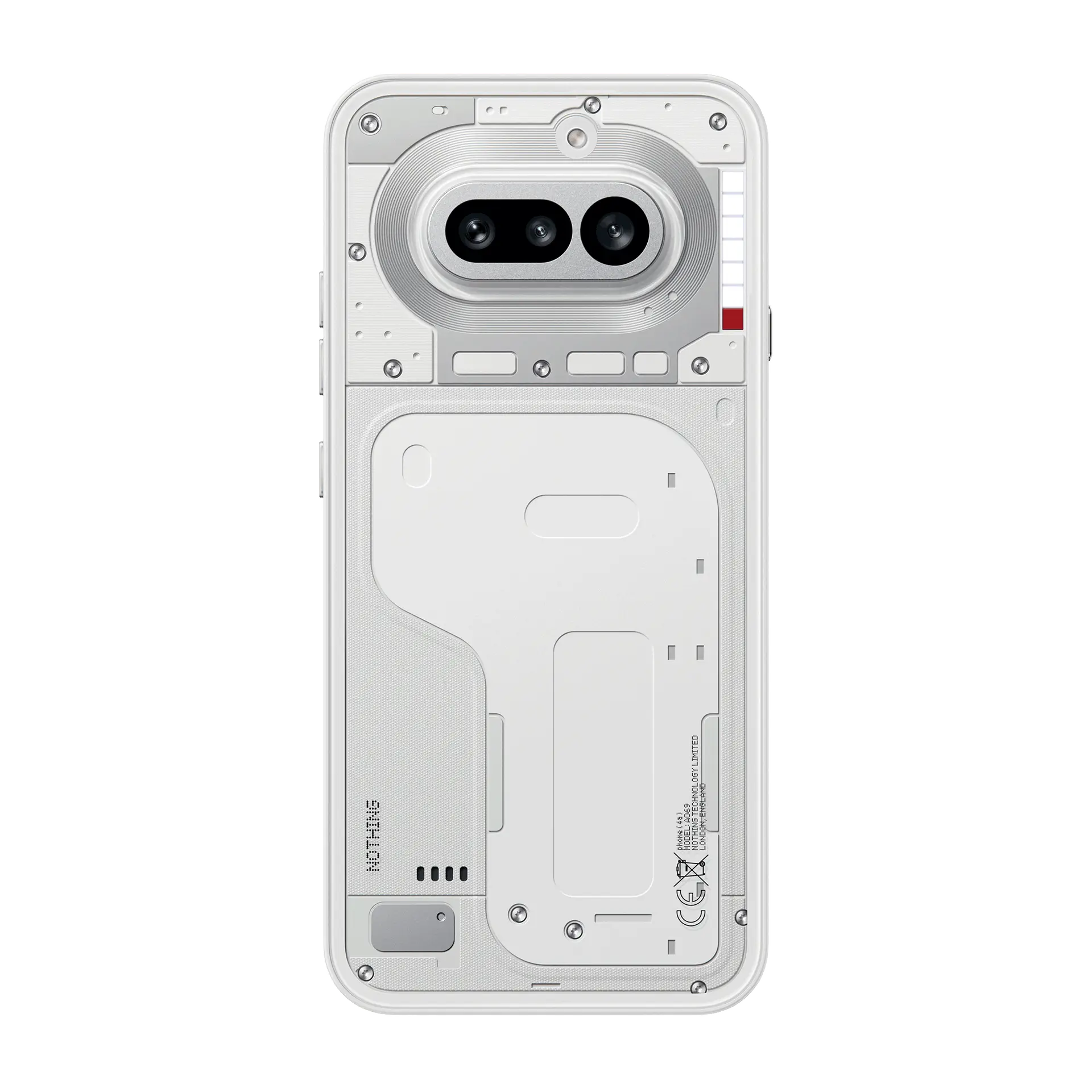 Nothing Phone (4a) in White, official product view