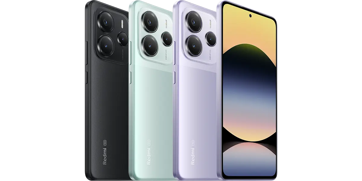 REDMI Note 14 5G official manufacturer specification illustration
