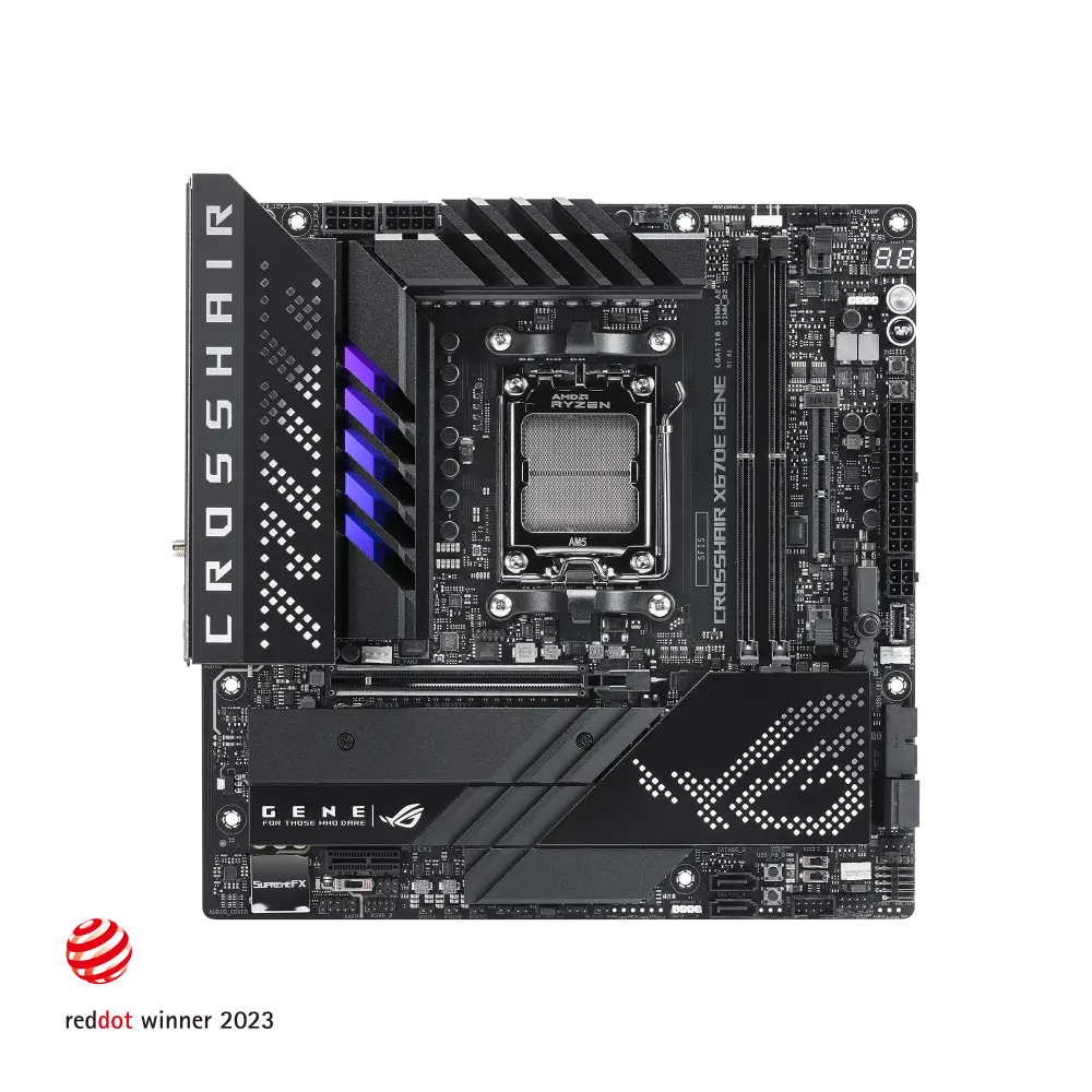 ASUS ROG CROSSHAIR X670E GENE official product image
