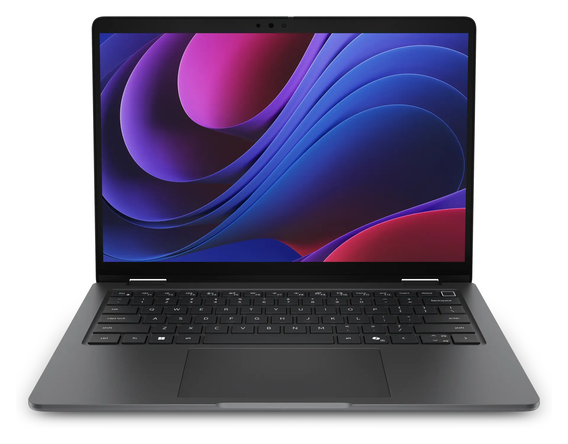View forward-facing Dell Pro 7 Series 2-in-1 P703260 Laptop