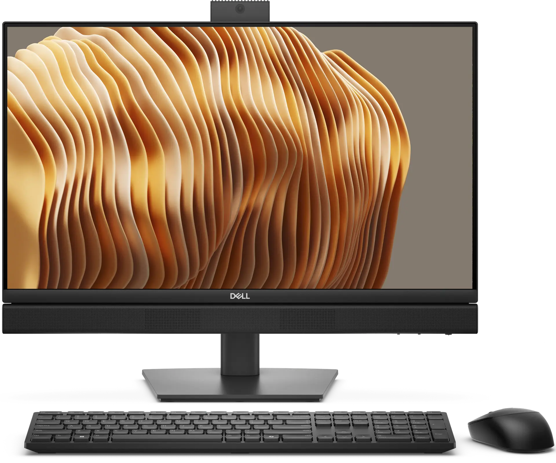 View forward-facing Dell Pro 24 All-in-One 35W (QC24251) Desktop