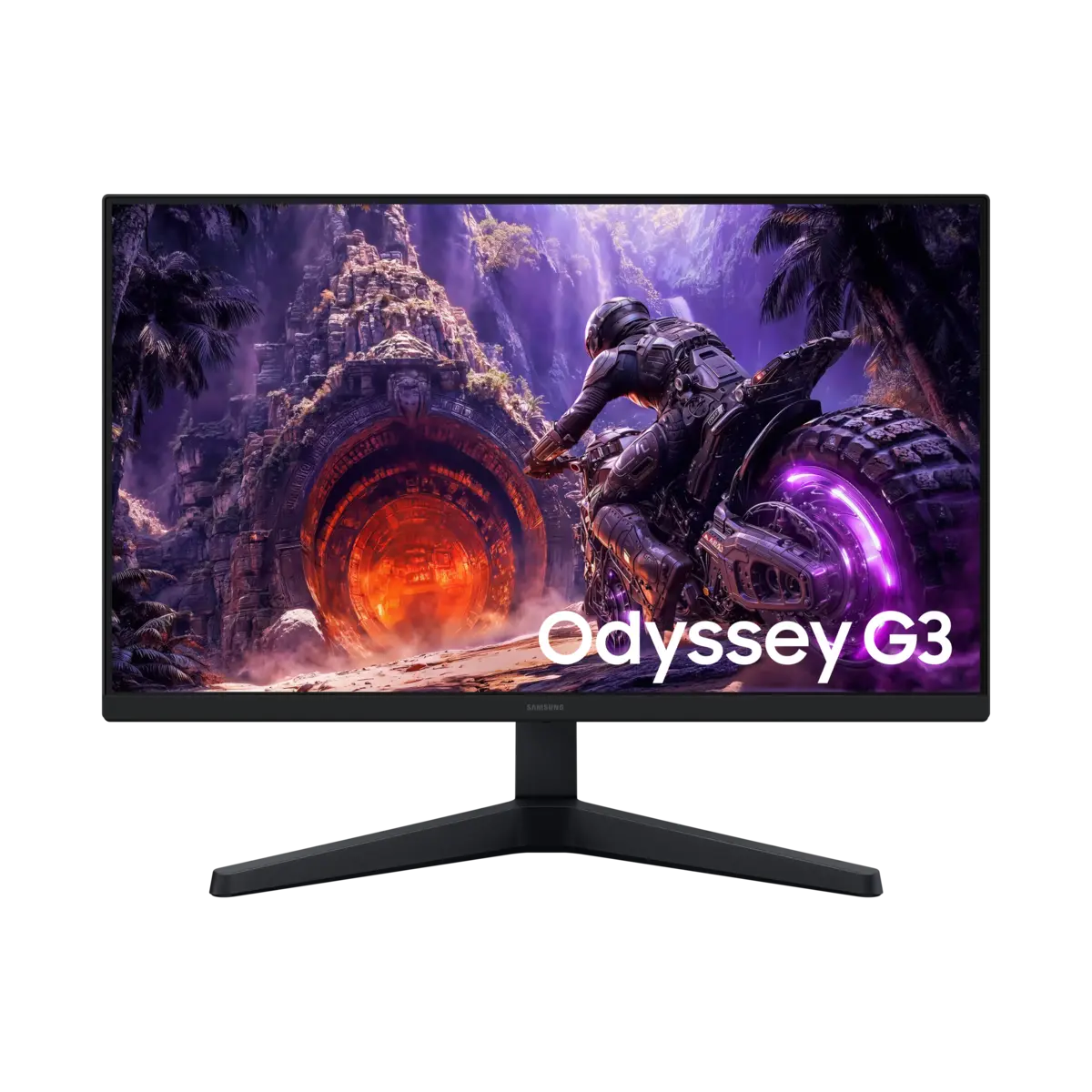 24/27 Inch Odyssey G3 G30H FHD 200Hz Gaming Monitor Front Black 