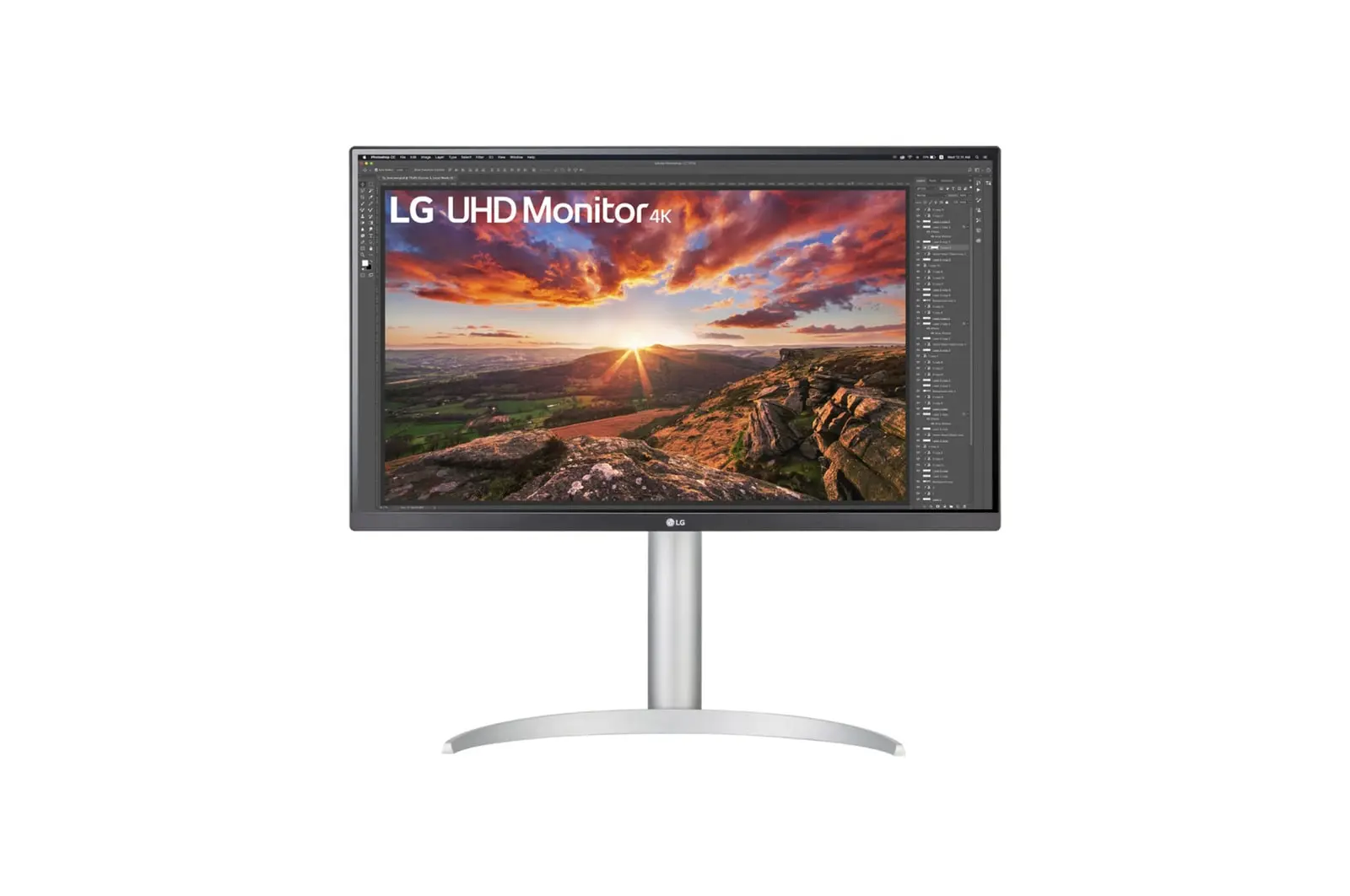 LG 27UP85ZK-W official product image