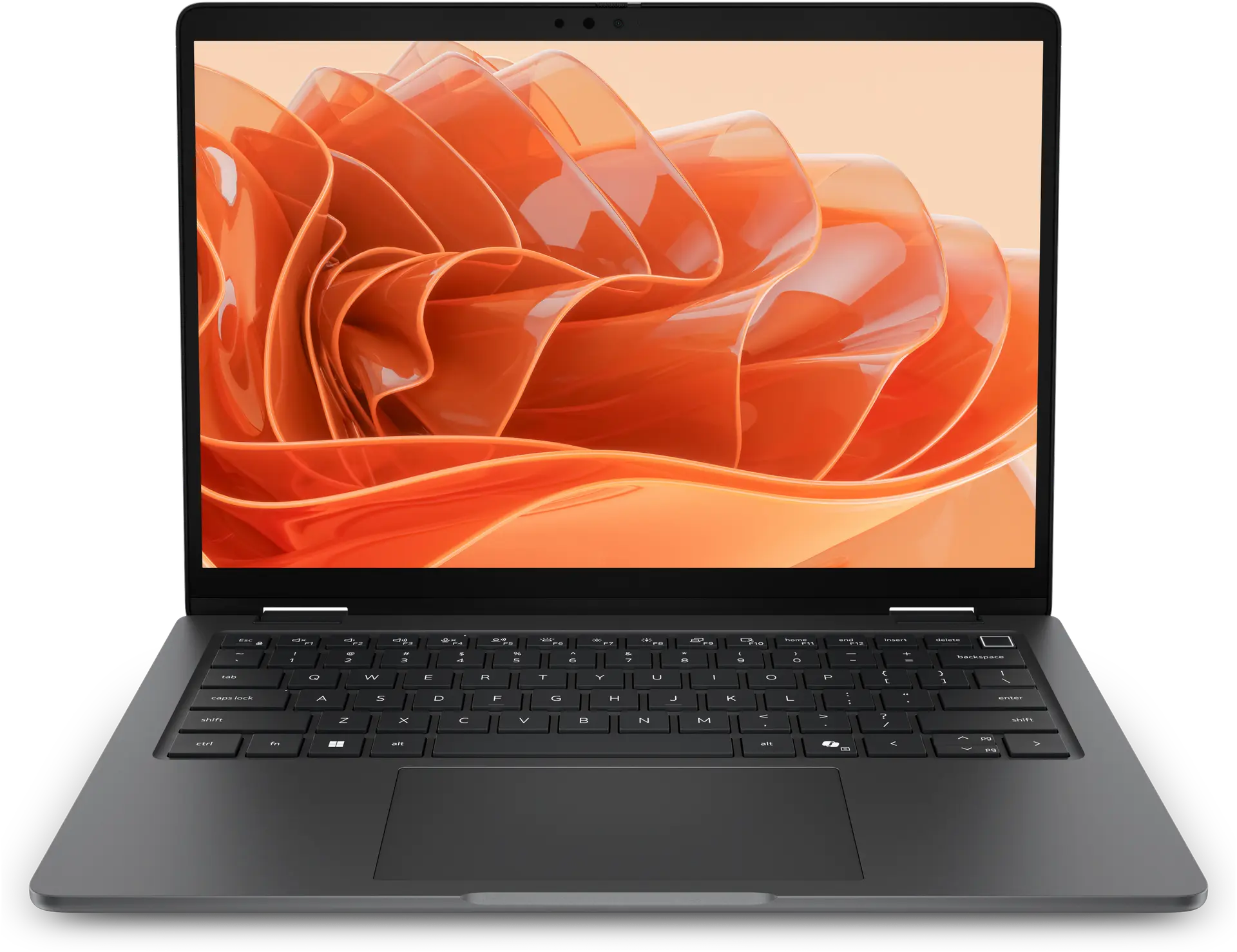 View forward-facing Dell Pro 7 Series 2 in 1 P703265 Laptop