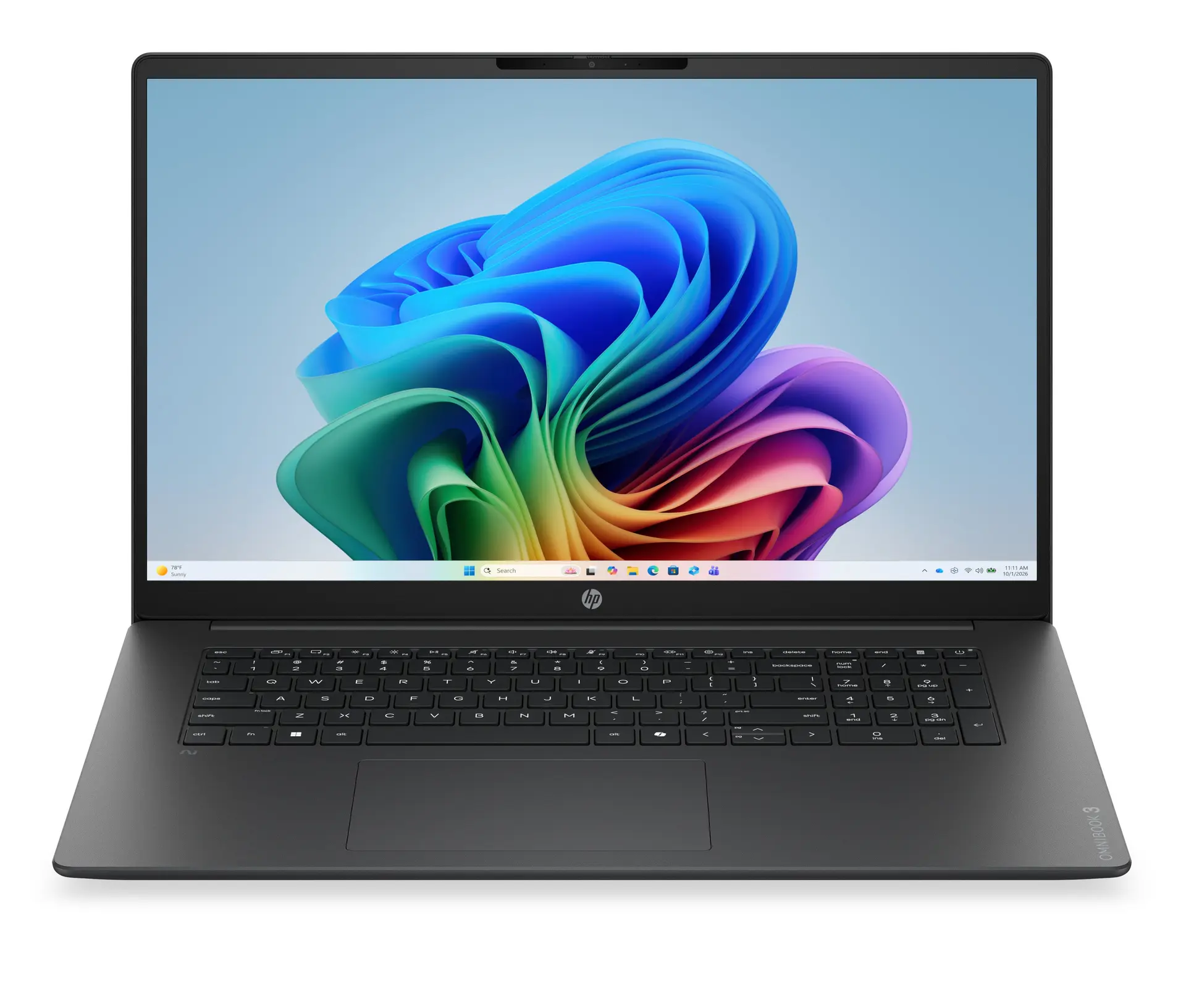 HP OmniBook 3 Laptop AI 17-dg0014nax official product image
