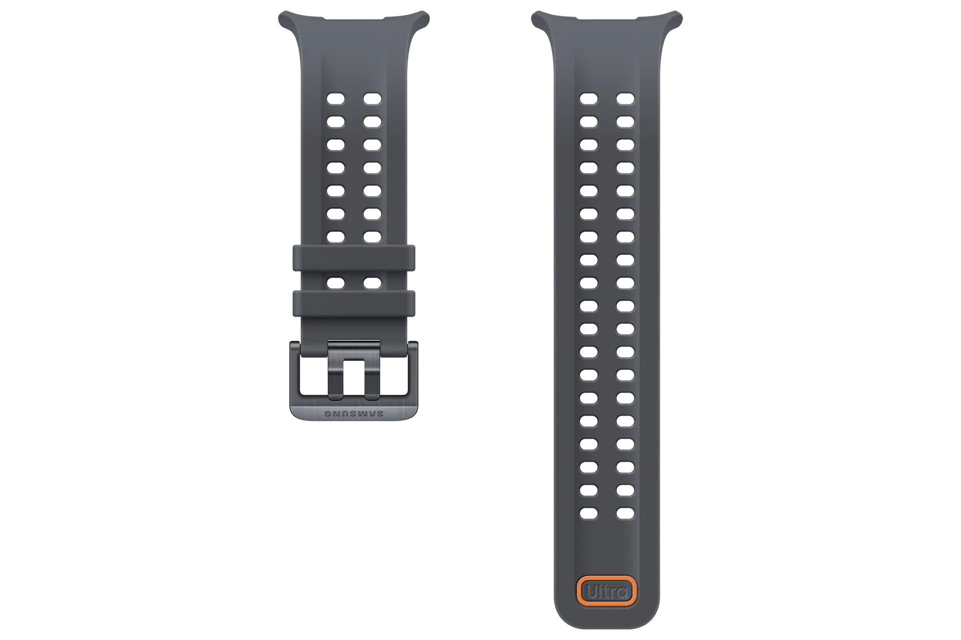 Marine Band (S/M/L) for Galaxy Watch Ultra2 Front Black 