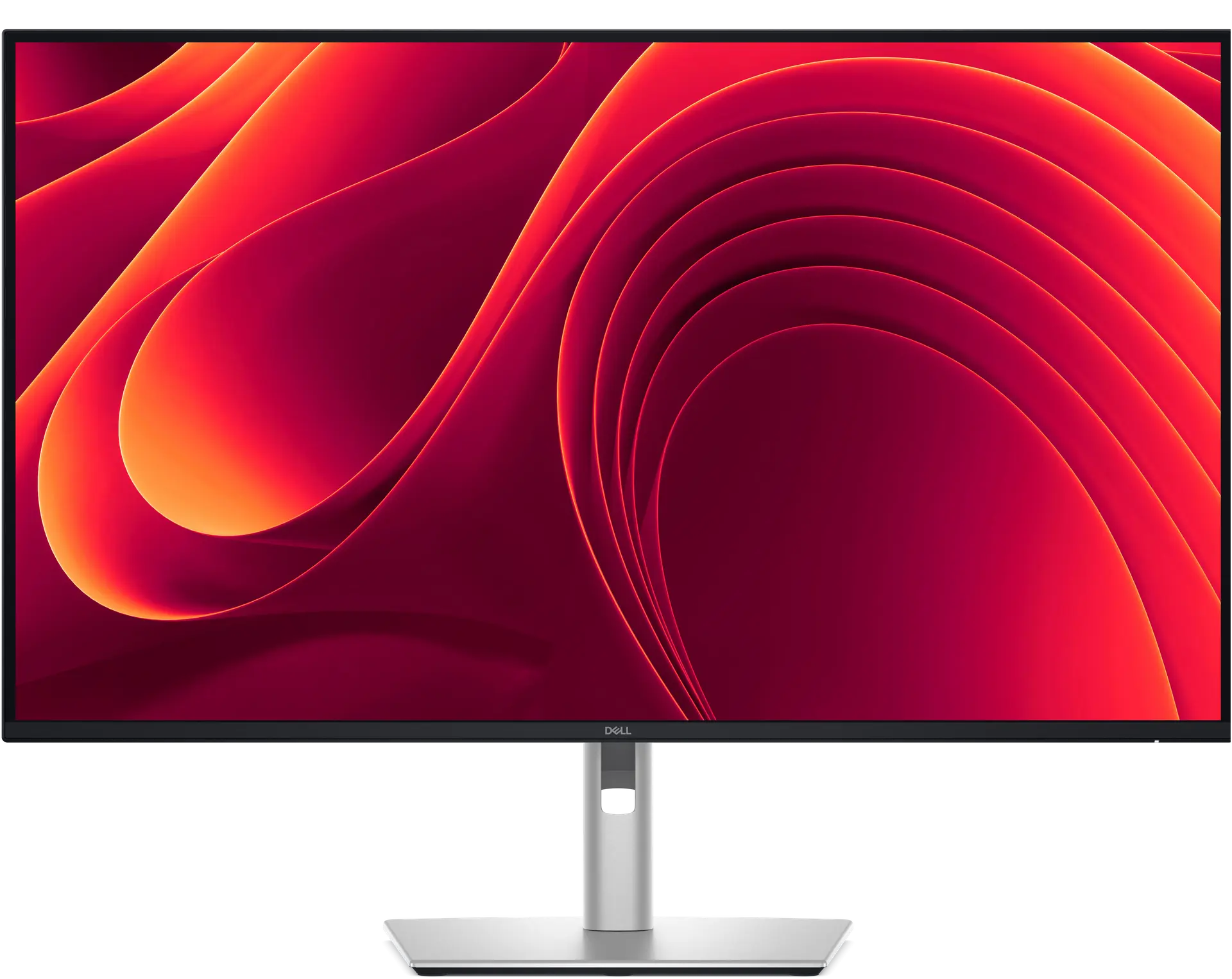 View forward-facing Straight on shot of Dell Pro 32 Plus 4K USB-C Hub Monitor