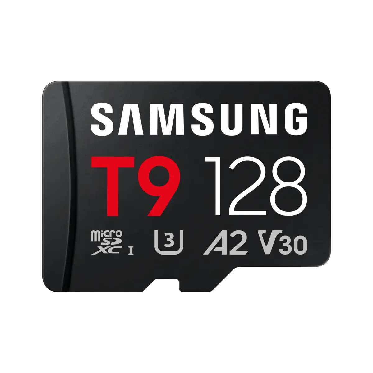T9 microSD Card microSDXC™ UHS-I Card Front Black 