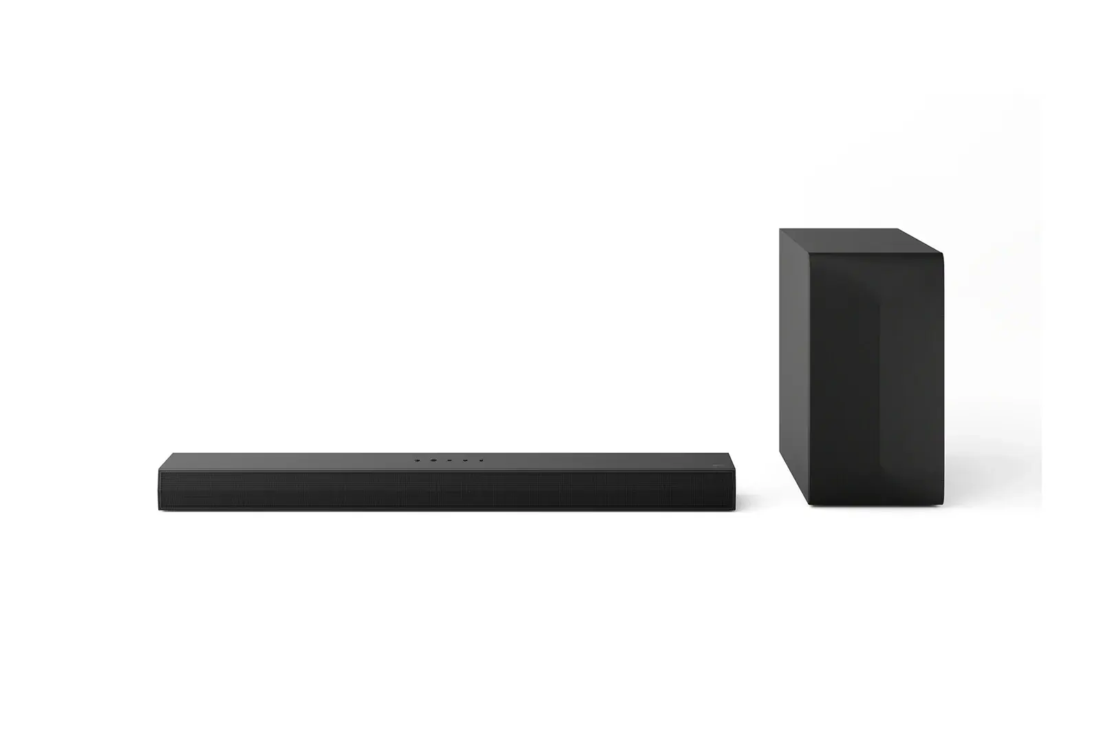 Front view of 3.1 channel LG Soundbar for TV with Cinematic Sound US60T US60T
