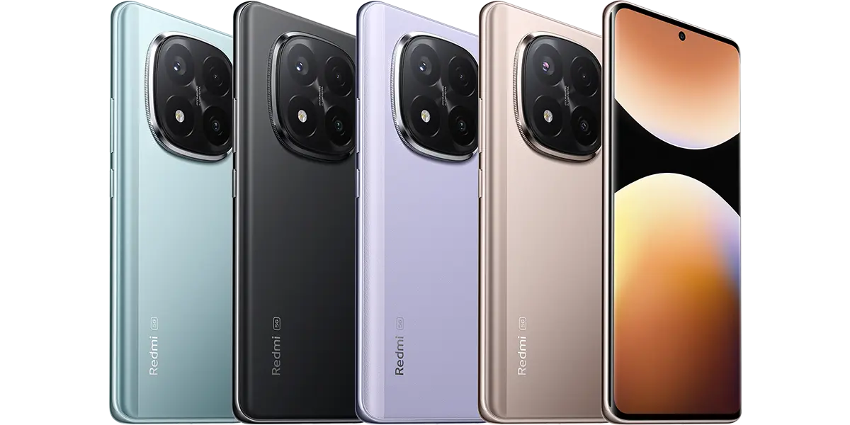 REDMI Note 14 Pro+ 5G official manufacturer specification illustration