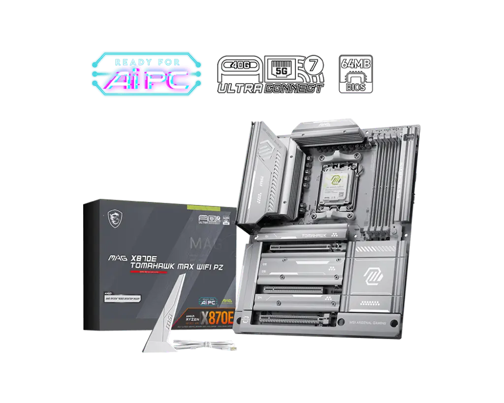 MSI MAG X870E TOMAHAWK MAX WIFI PZ official product image