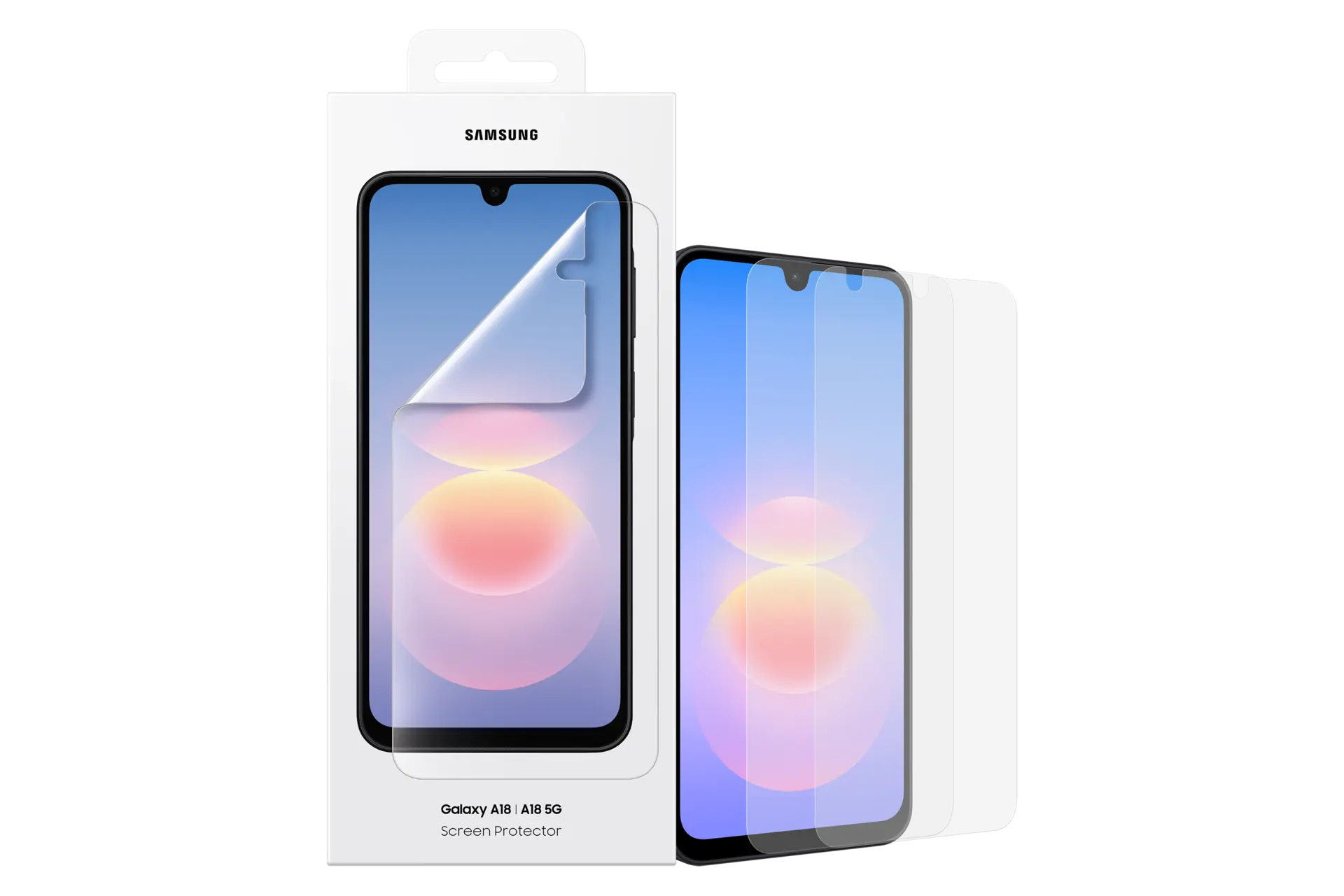 Screen Protector for Galaxy A18 Front Transparent 