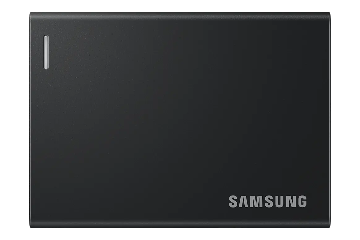Samsung Portable SSD P7 black enclosure, exact official 8 TB gallery view