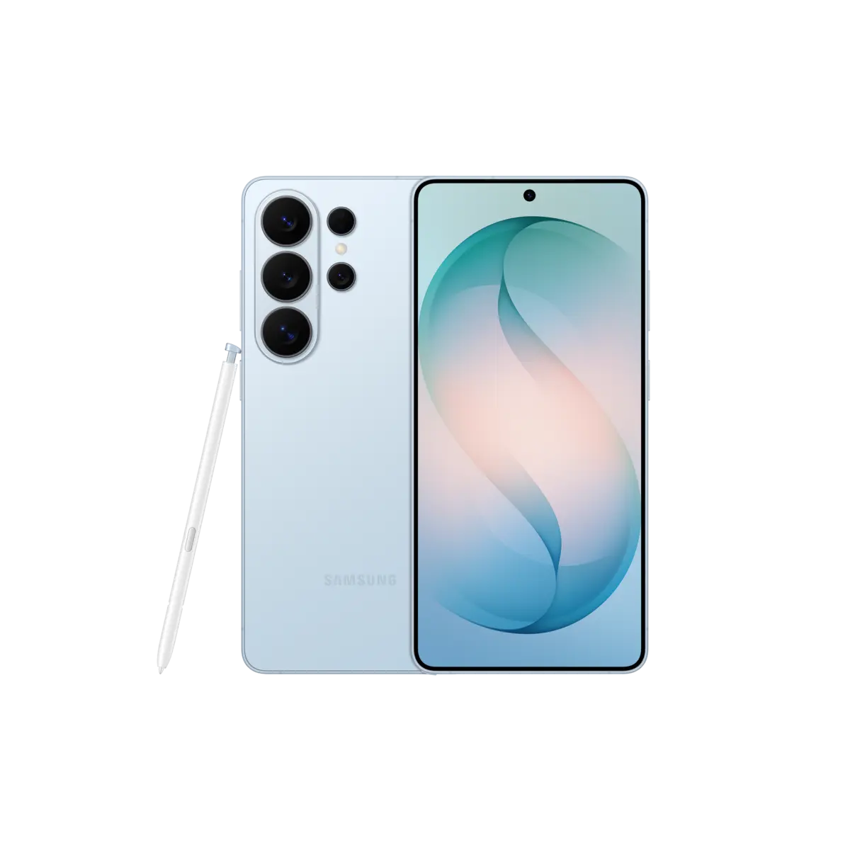 Galaxy S26 Ultra Front Sky Blue 