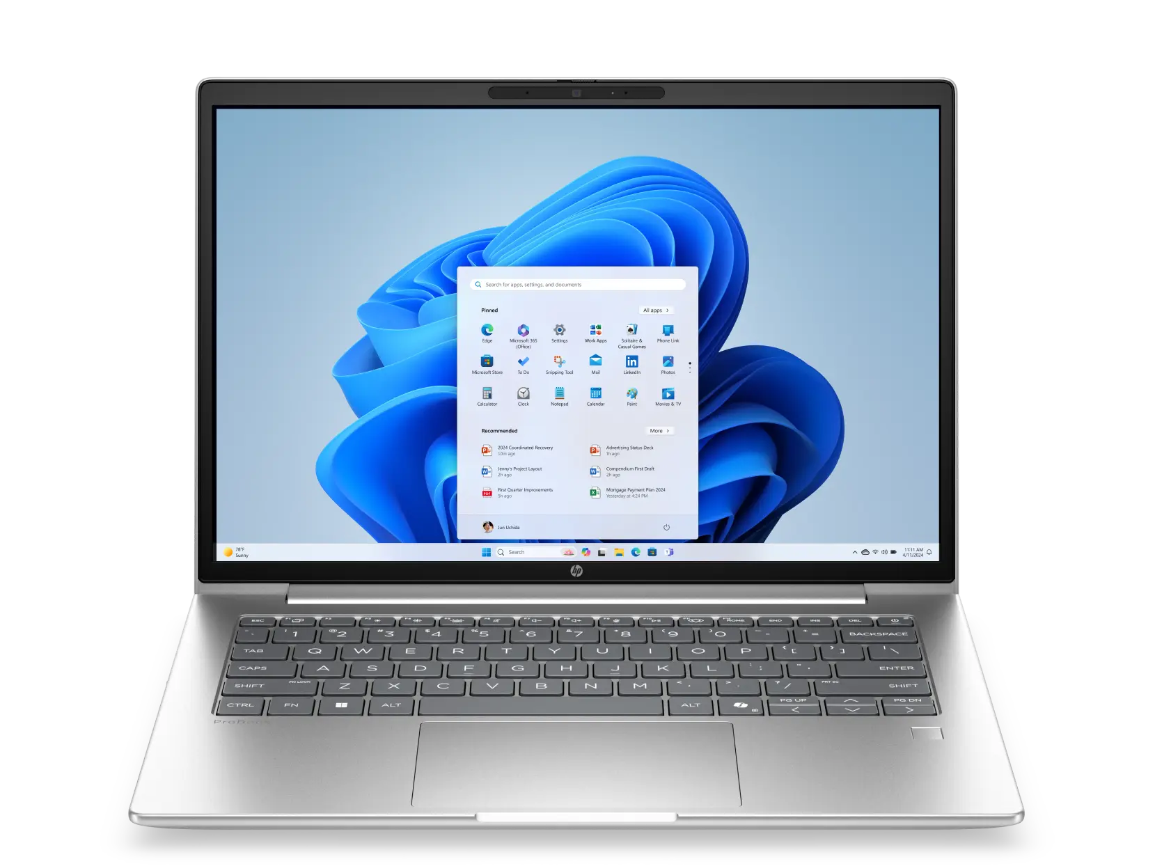 HP ProBook 4 G2a 14 inch Notebook Next Gen AI PC Wolf Pro Security Edition official product image