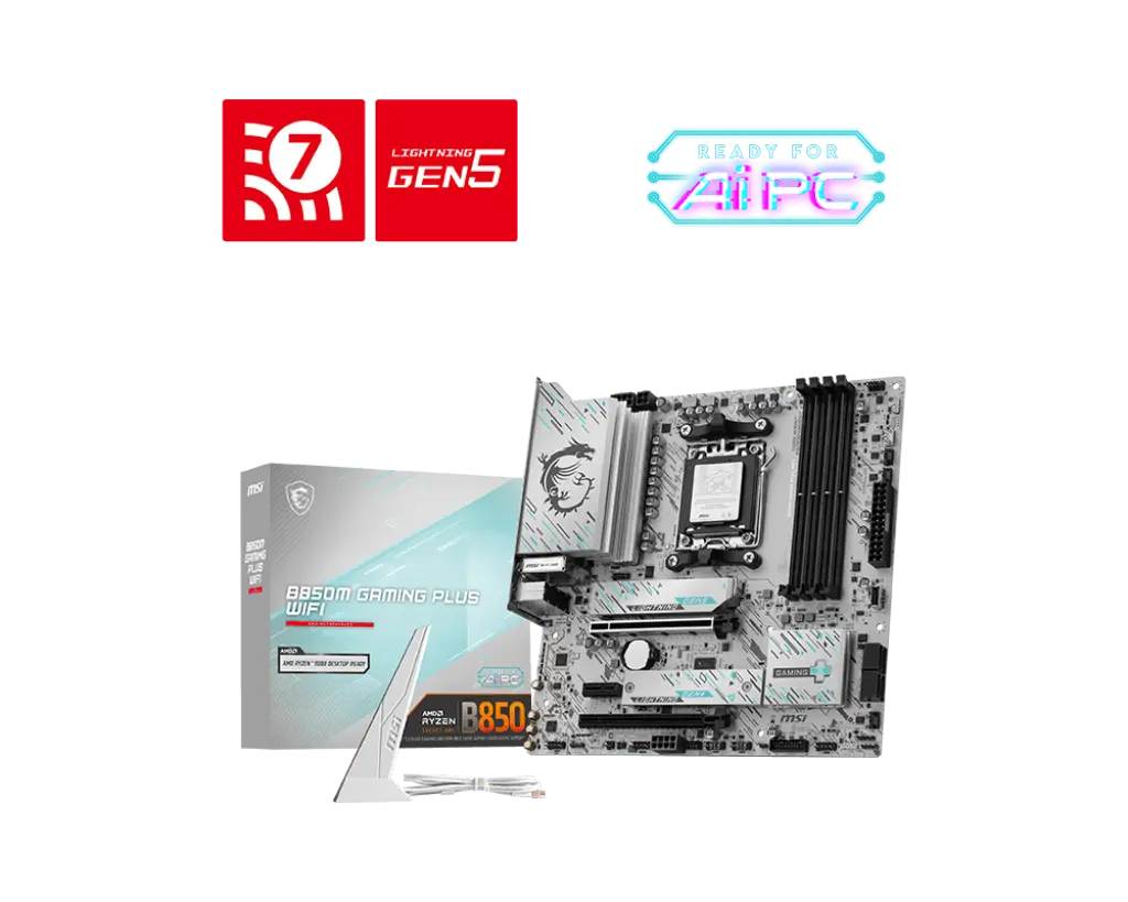 MSI B850M GAMING PLUS WIFI official product image