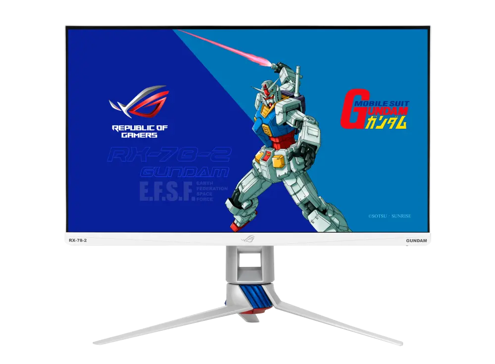 ASUS ROG Strix XG279Q-G GUNDAM EDITION official product image