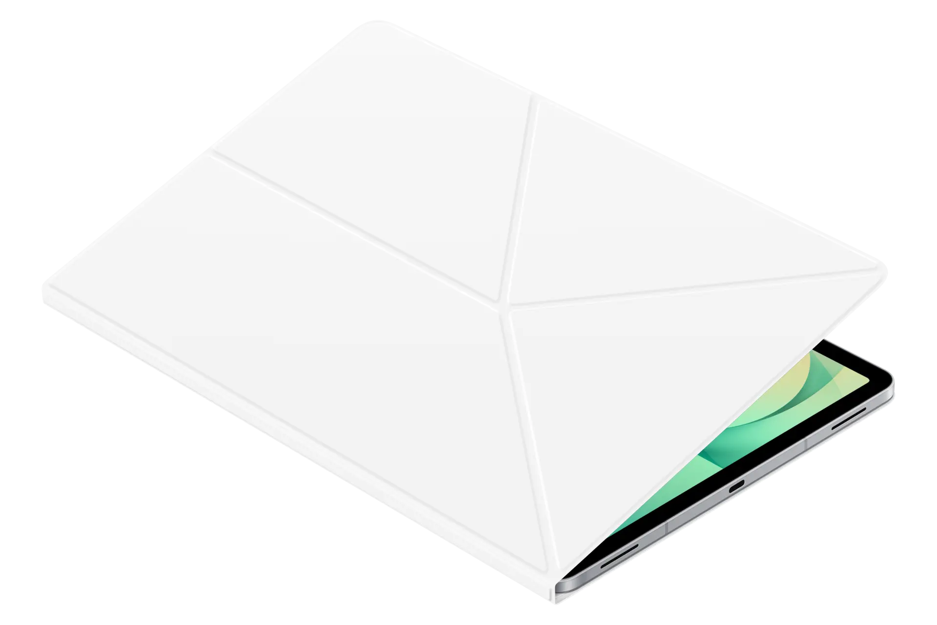 Book Cover for Galaxy Tab S12+ Dynamic3 White 