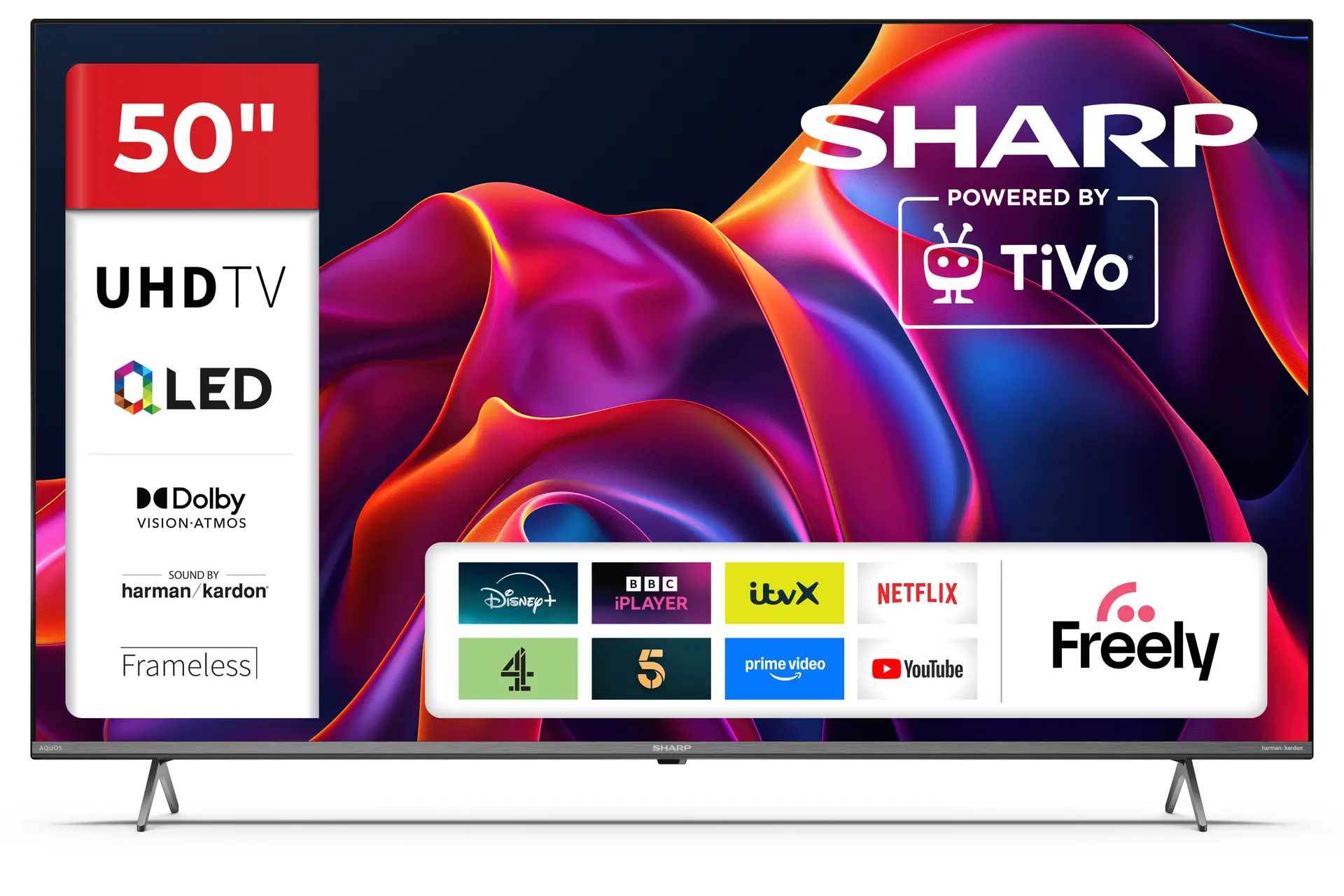 Sharp 50GM6245K television, official exact-model product image.