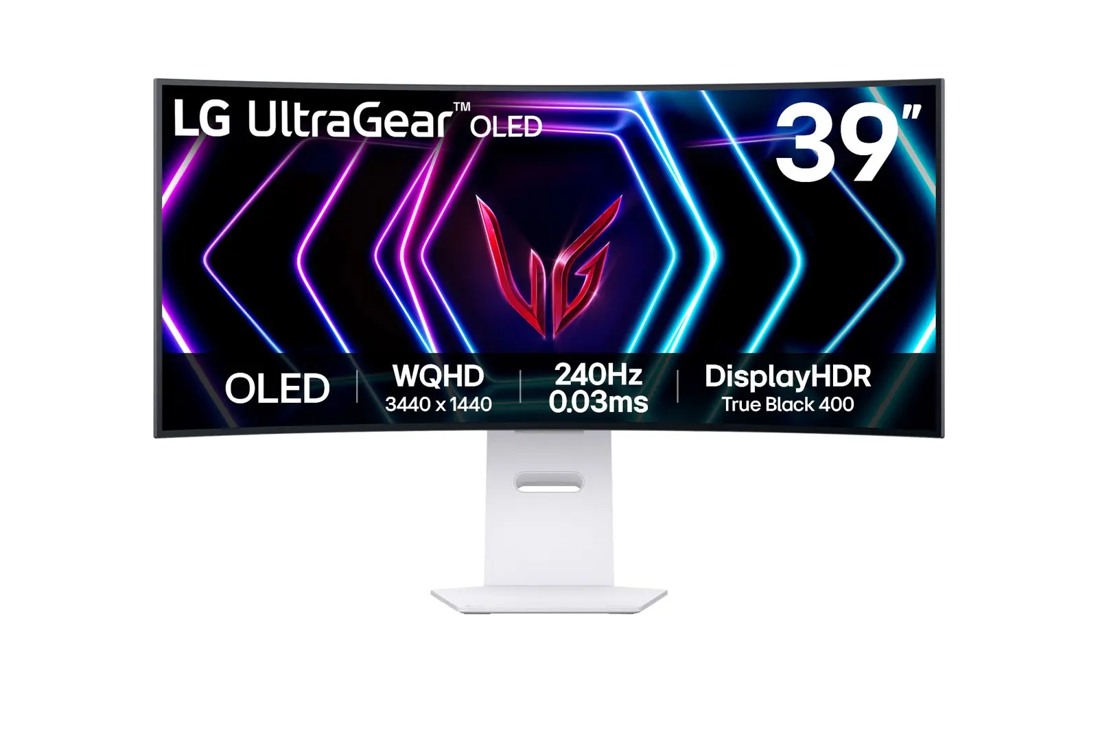 LG 39GS95QE-W official product image