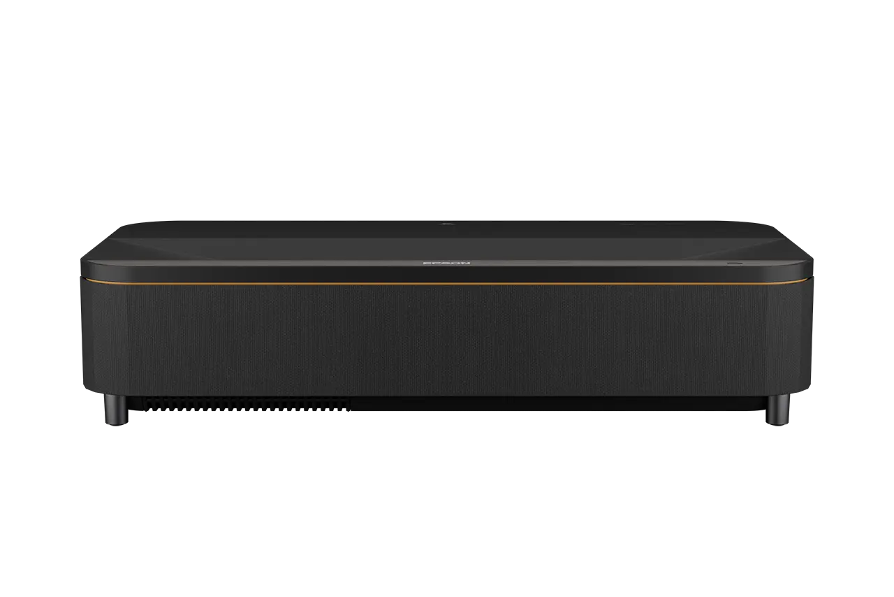 Epson EH-QS100B: 4K PRO-UHD super-short-throw projector with 4,500 lumens and IP controls, for immersive entertainment. — exact V11HB49140 manufacturer product image
