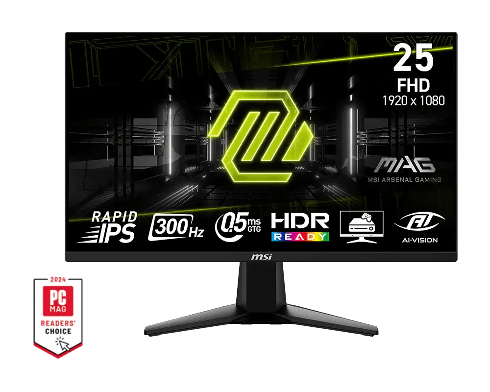 MSI MAG 255XF — original manufacturer model image