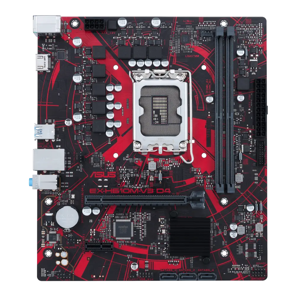 ASUS EX-H610M-V3 D4 official product image