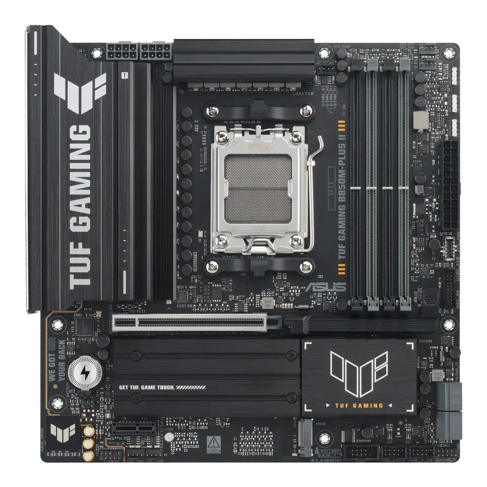 ASUS TUF GAMING B850M-PLUS II official product image