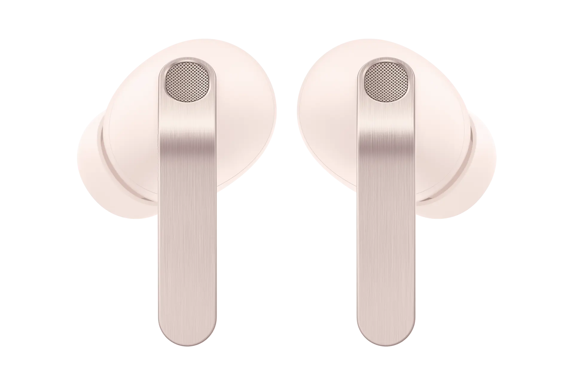Galaxy Buds4 Pro (Samsung.com only) Front Pink Gold 